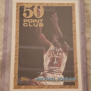 1993-94 Michael Jordan Topps Gold 50 Point Club